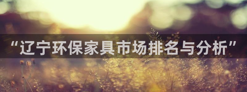 沐鸣2平台手机下载：“辽宁环保家具市场排名与分析”