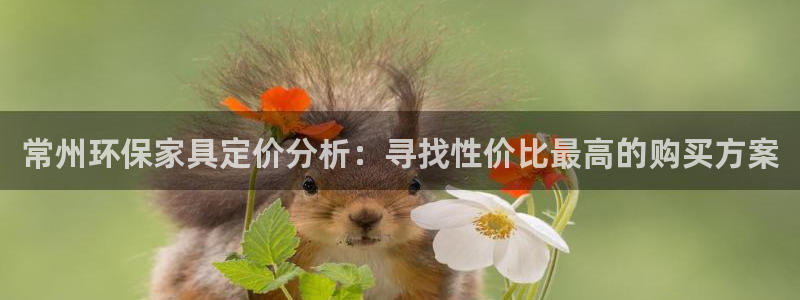 沐鸣2平台登录网站：常州环保家具定价分析：寻找性价比最高的购
