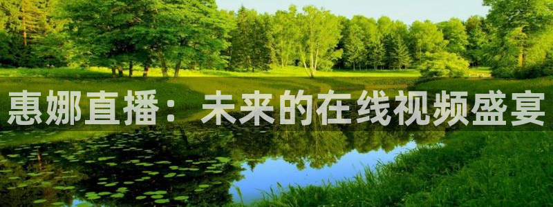 熊猫体育足球直播app：惠娜直播：未来的在线视频盛宴